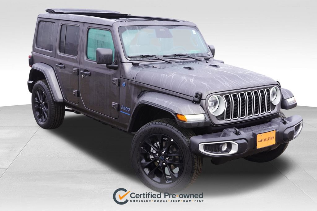 Certified 2025 Jeep Wrangler Unlimited Sahara w/ Safety Group image 1
