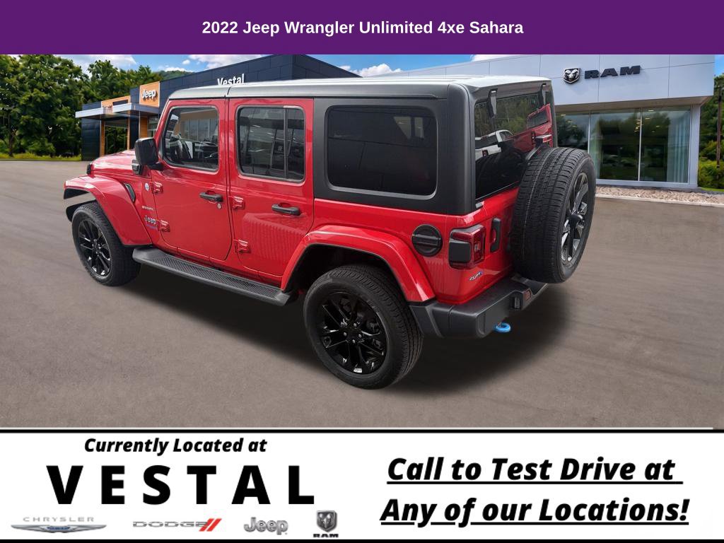 Used 2022 Jeep Wrangler Unlimited Sahara AWD/4WD image 9