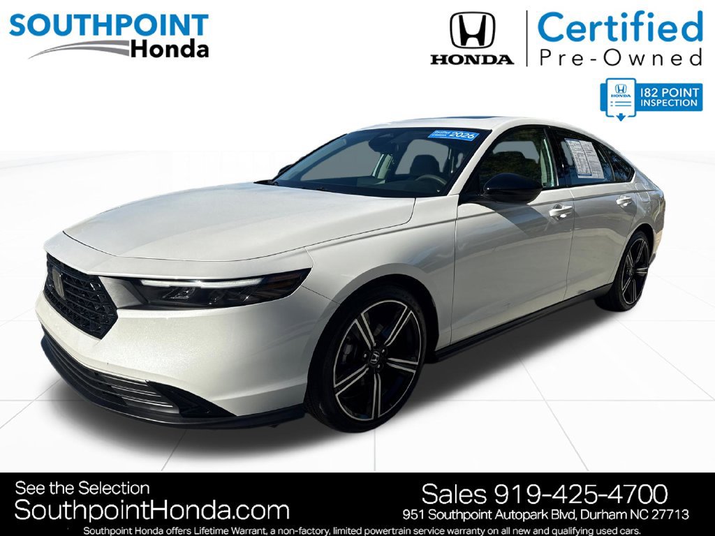 Certified 2026 Honda Accord SE image 3