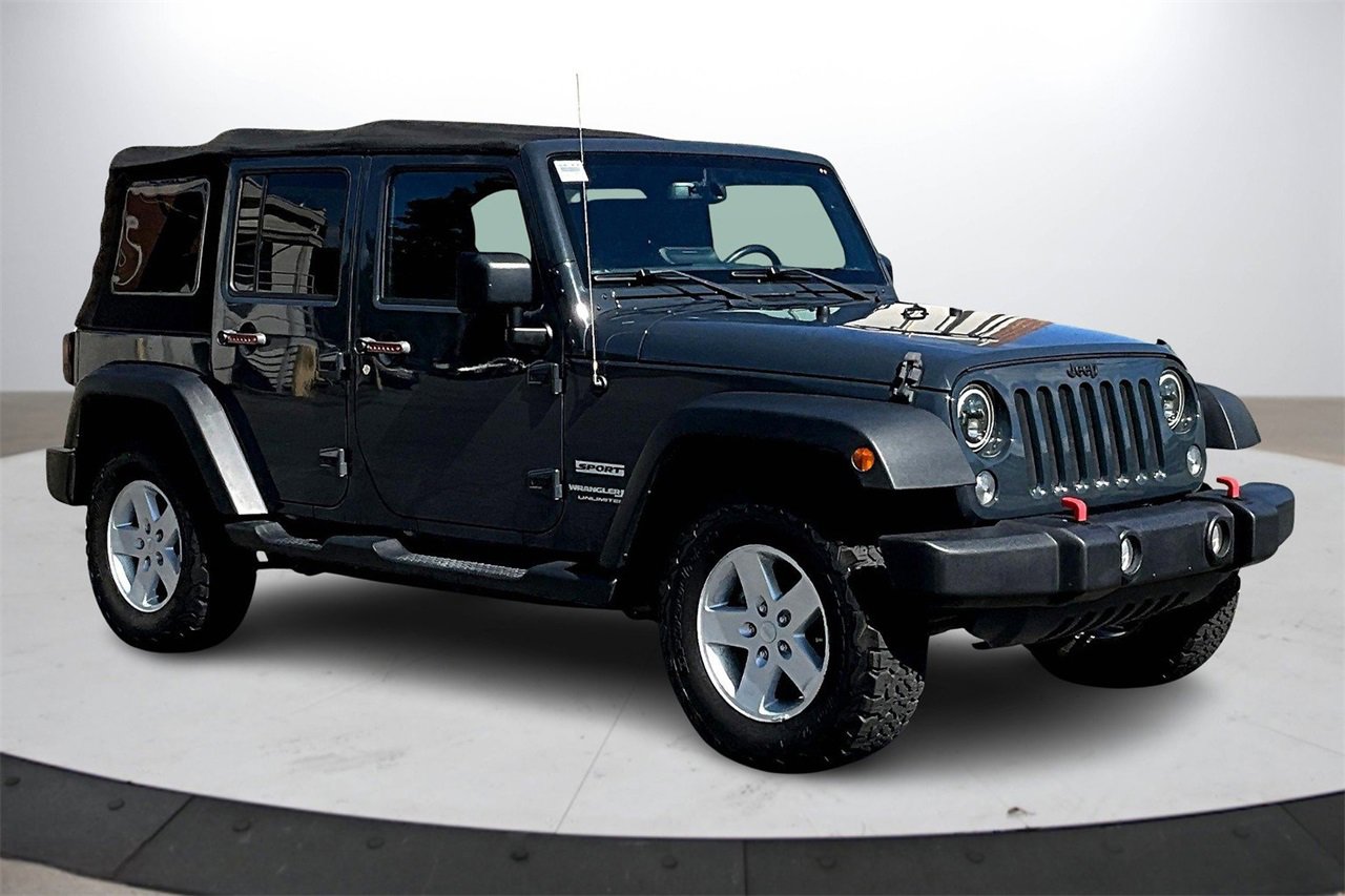 Certified 2018 Jeep Wrangler Unlimited Sport S