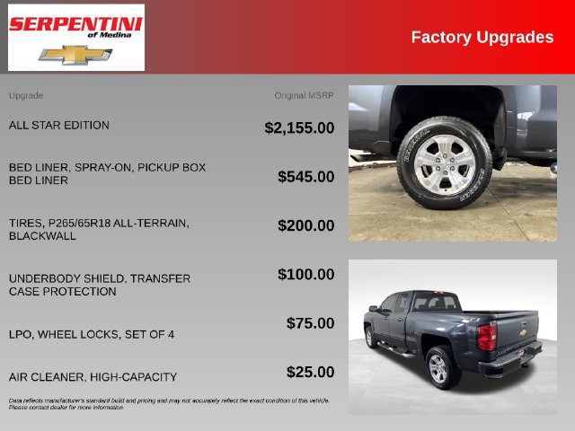 Used 2019 Chevrolet Silverado 1500 LT w/ All Star Edition AWD/4WD image 5