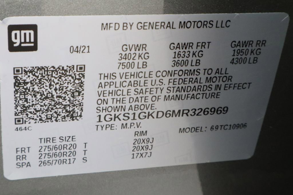 Used 2021 GMC Yukon XL SLT w/ SLT Premium Package RWD image 40