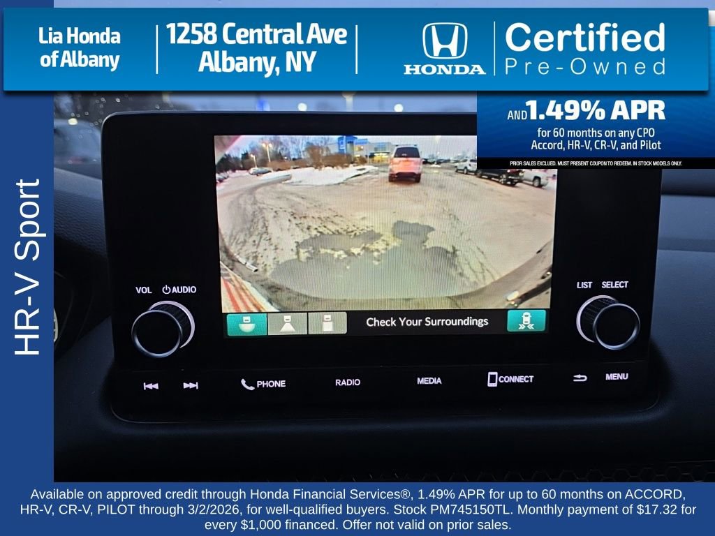 Certified 2023 Honda HR-V Sport image 17