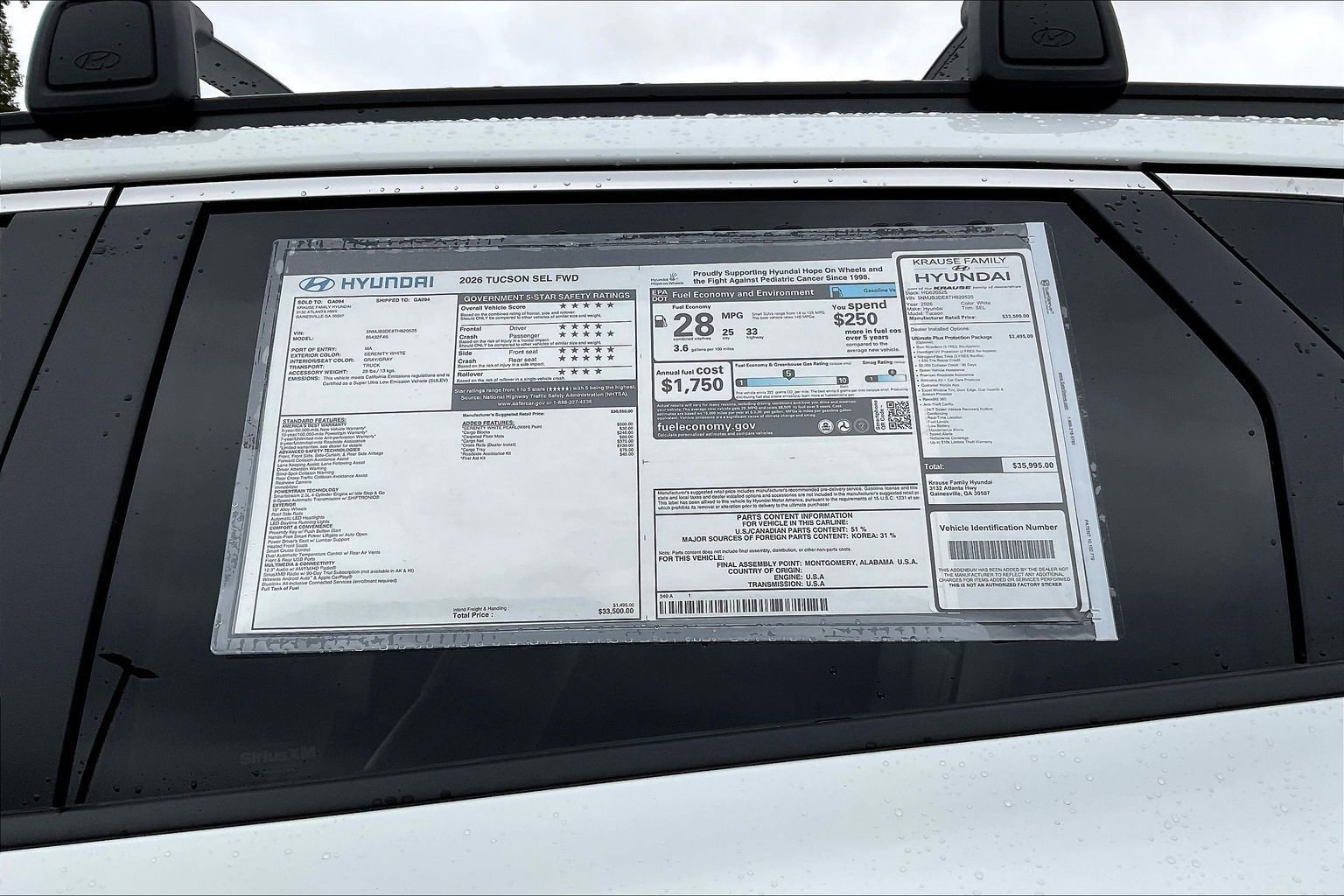 New 2026 Hyundai Tucson SEL image 13