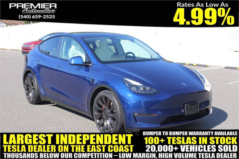 Used 2021 Tesla Model Y Performance AWD/4WD image 1