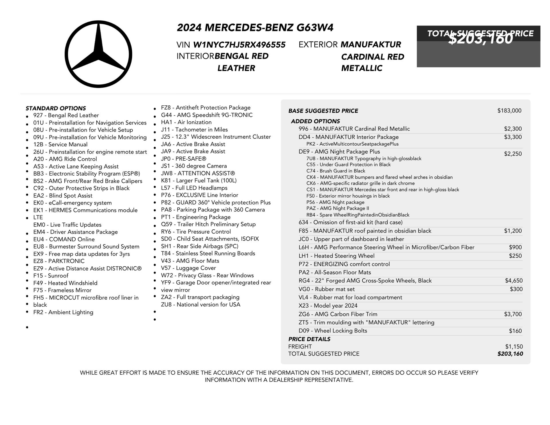 Used 2024 Mercedes-Benz G 63 AMG 4MATIC image 88
