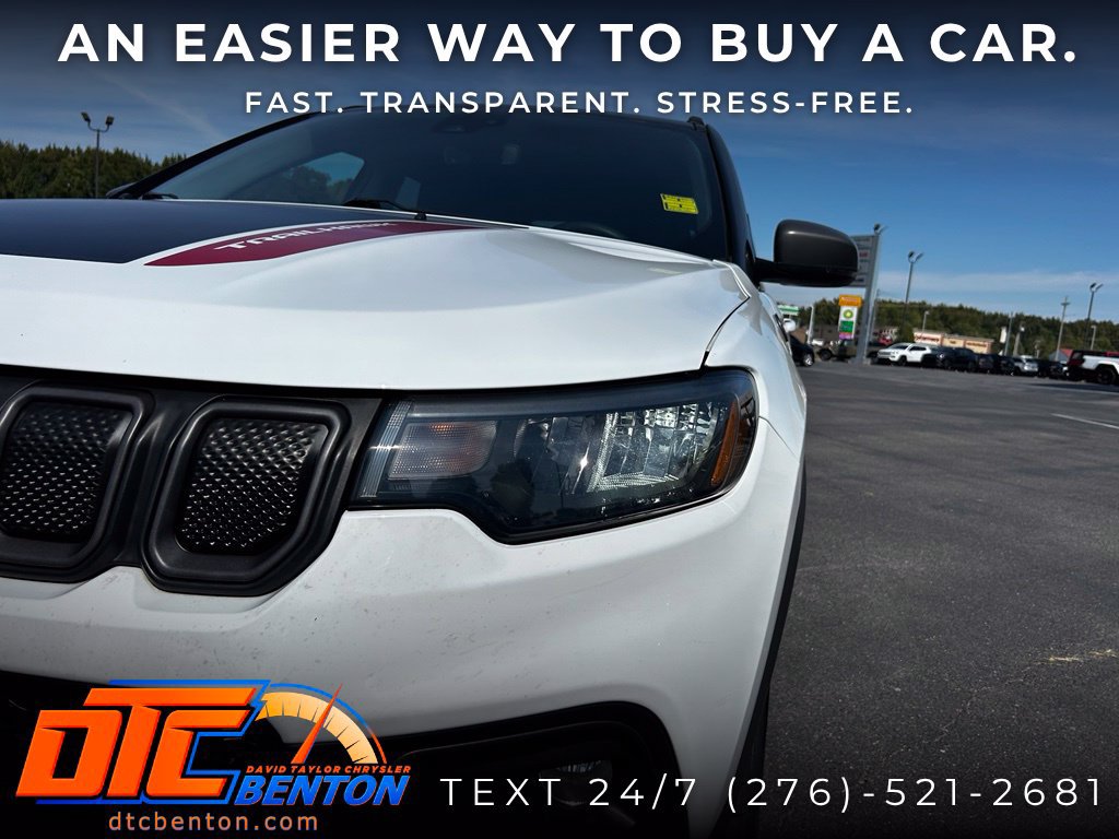 Used 2022 Jeep Compass Trailhawk w/ Trailer Tow Group AWD/4WD image 29