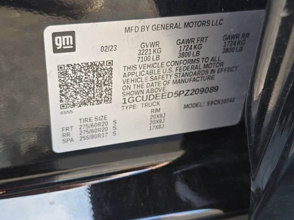Certified 2023 Chevrolet Silverado 1500 RST AWD/4WD image 36