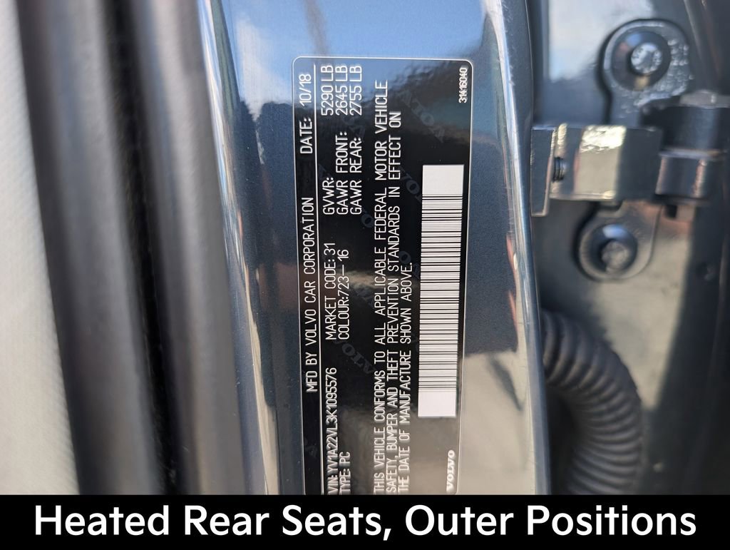 Used 2019 Volvo V90 T6 Inscription w/ Advanced Package image 30