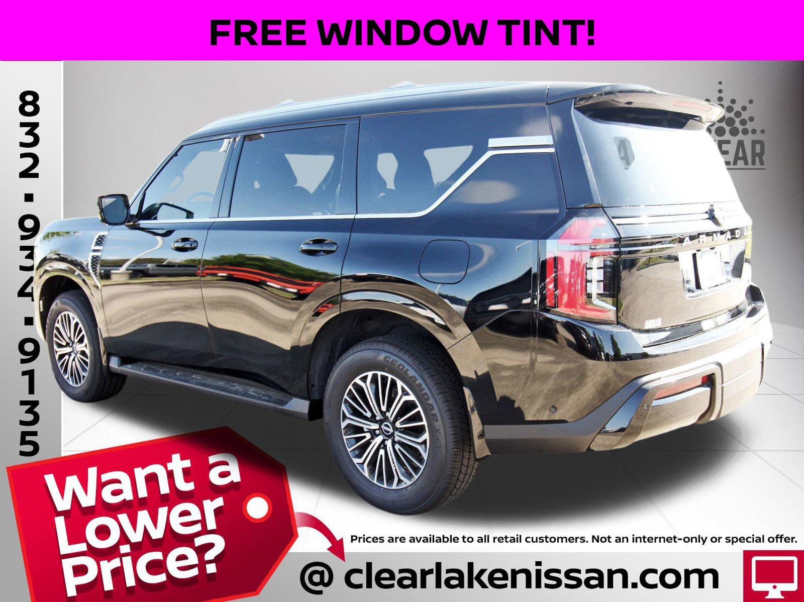 New 2026 Nissan Armada SL w/ Captain's Chari Seat Package image 5