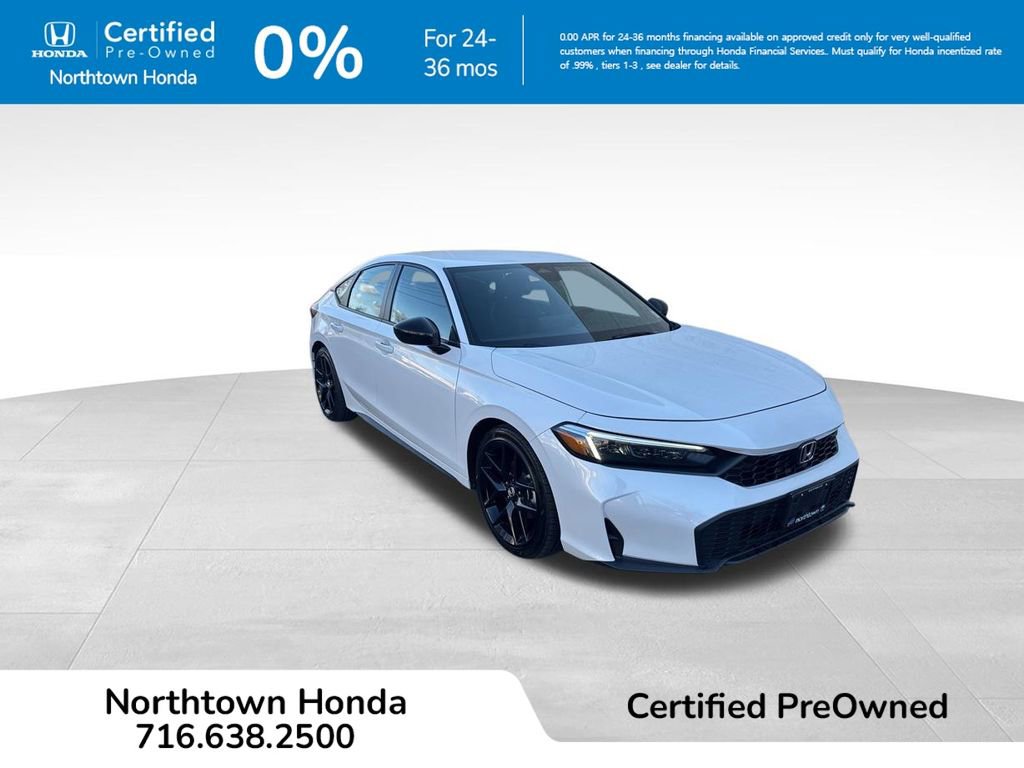 Certified 2025 Honda Civic Sport image 1