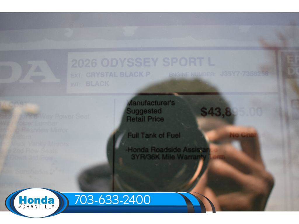 New 2026 Honda Odyssey Sport-L image 39