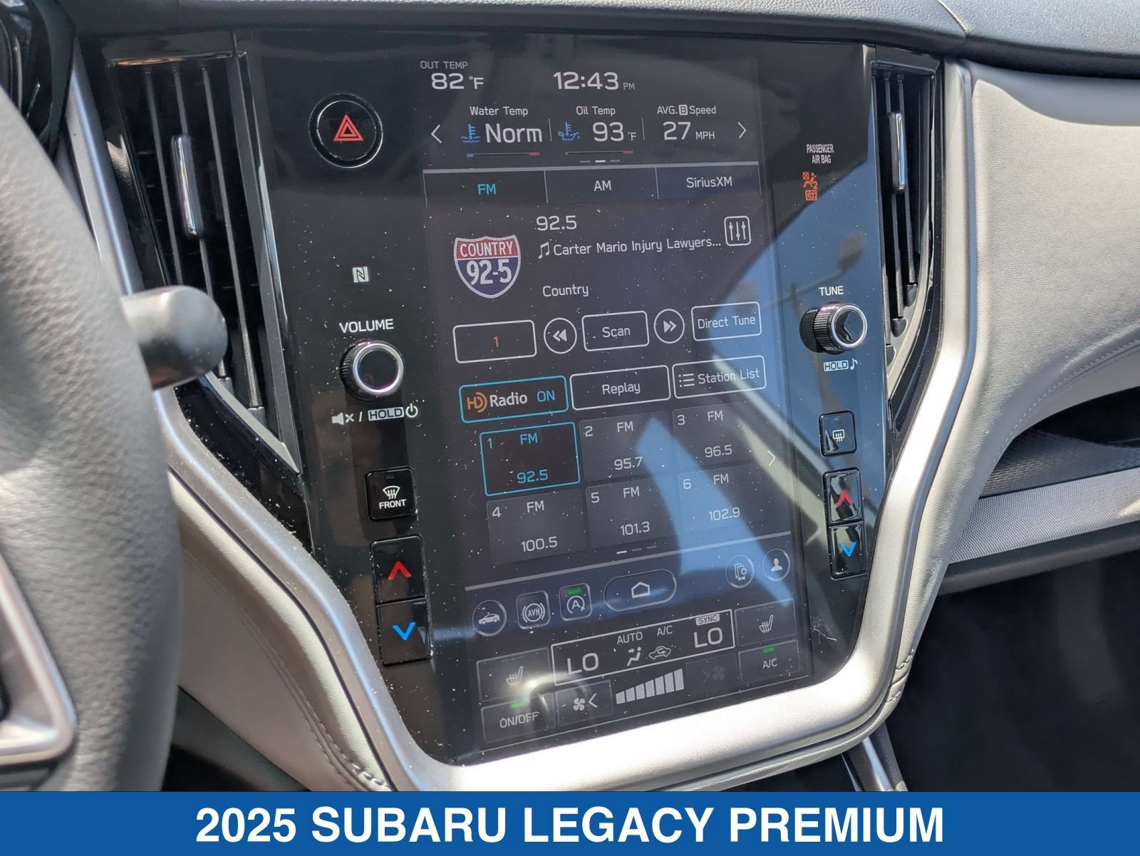 Certified 2025 Subaru Legacy Premium AWD/4WD image 23