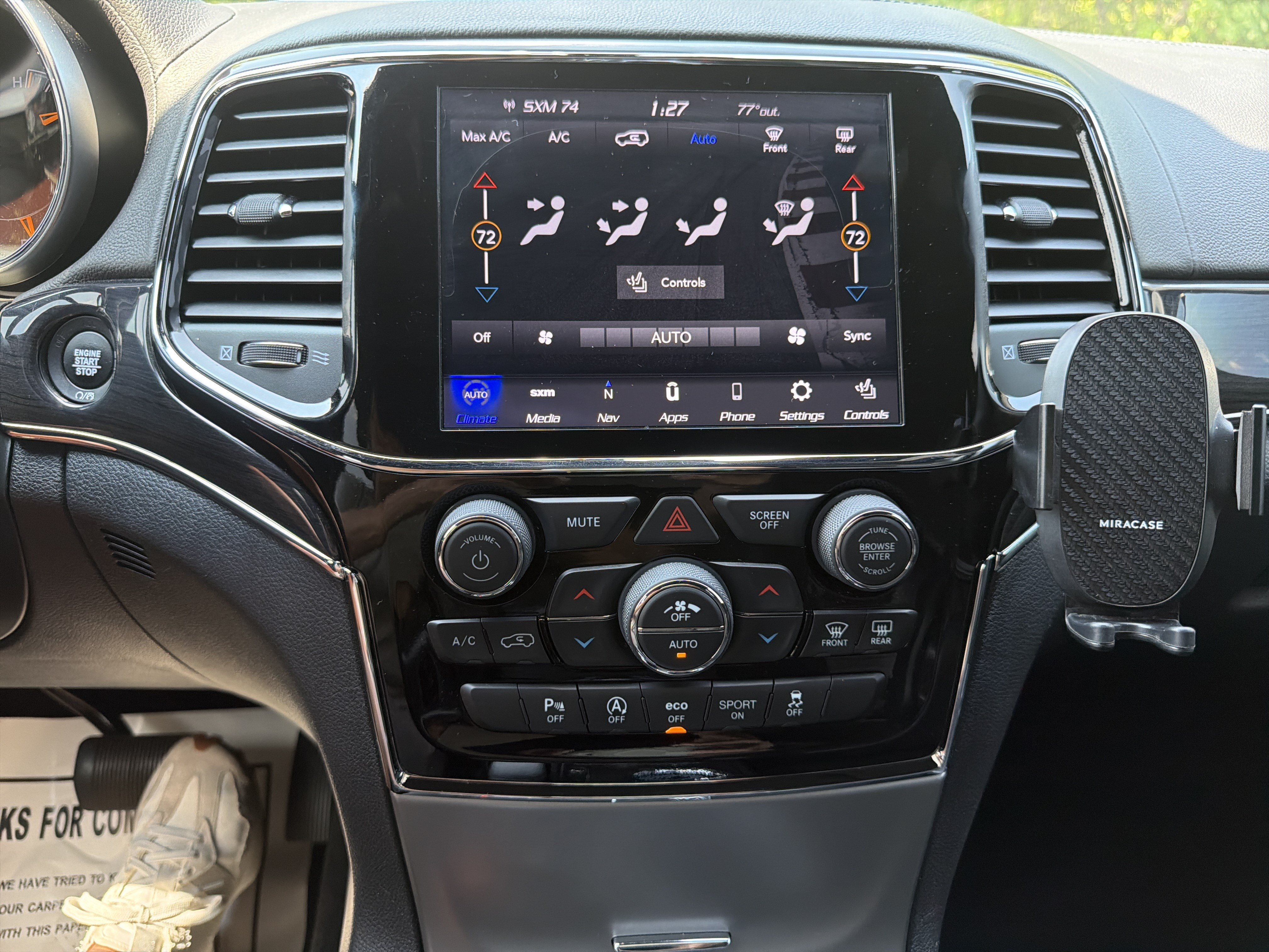 Certified 2020 Jeep Grand Cherokee Overland AWD/4WD image 23