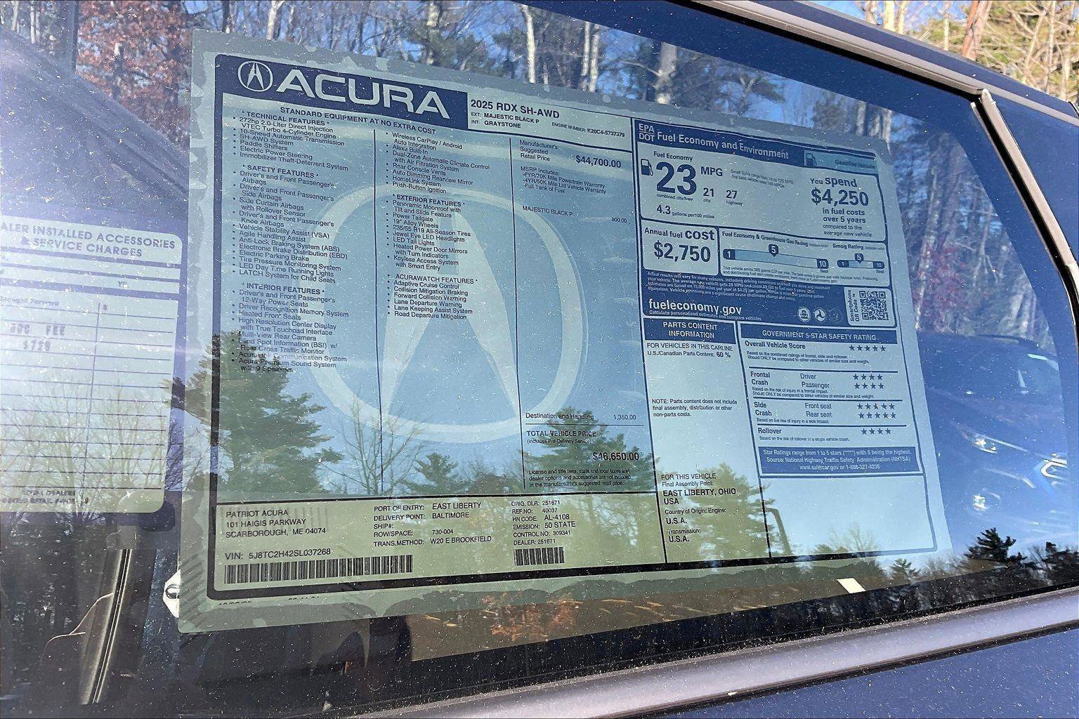 New 2025 Acura RDX SH-AWD image 14