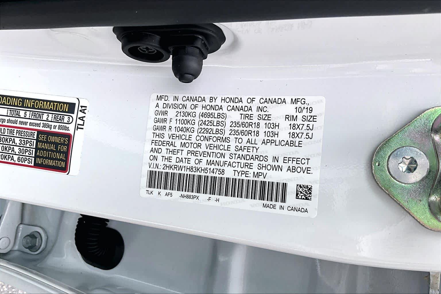 Used 2019 Honda CR-V EX-L image 32
