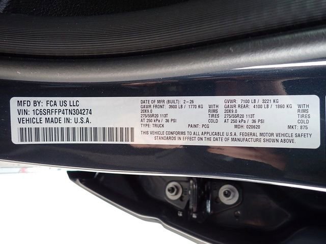New 2026 RAM 1500 4x4 Crew Cab image 16