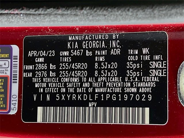 Used 2023 Kia Sorento SX image 30