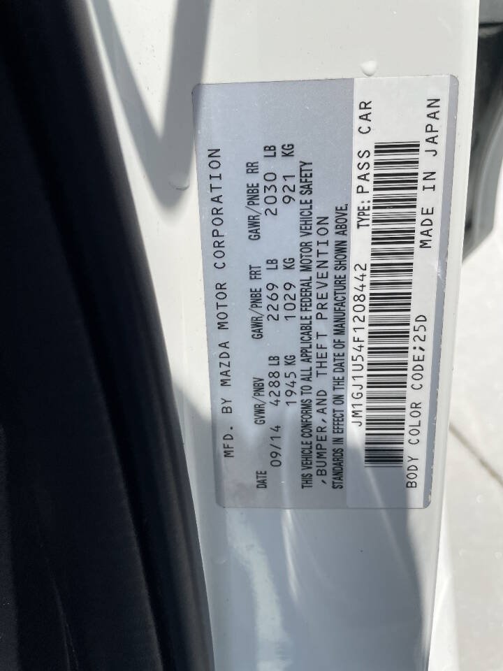 Used 2015 MAZDA MAZDA6 Sport FWD image 27