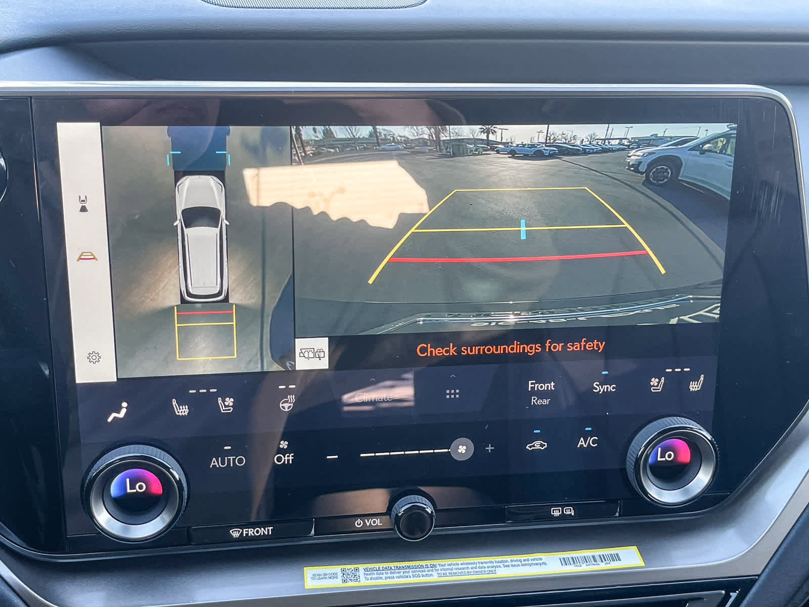 New 2026 Lexus TX 500h AWD image 25