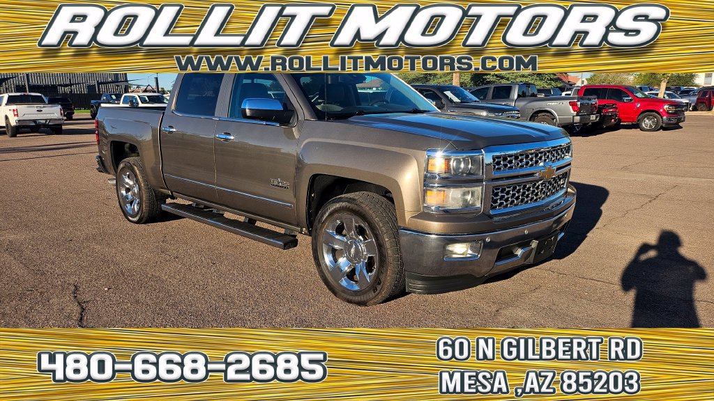 Used 2015 Chevrolet Silverado 1500 LTZ w/ Texas Edition, 1LZ Trim RWD image 1