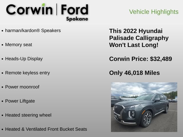 Used 2022 Hyundai Palisade Calligraphy AWD/4WD image 6
