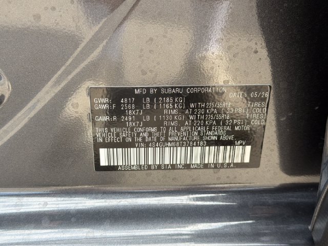 New 2026 Subaru Crosstrek 2.5i Limited w/ Crosstrek Mirror Package AWD/4WD image 30