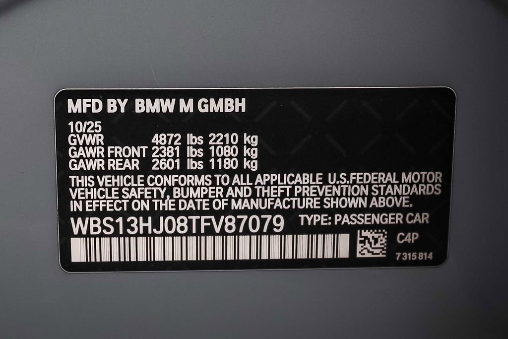 Used 2026 BMW M3 RWD image 31
