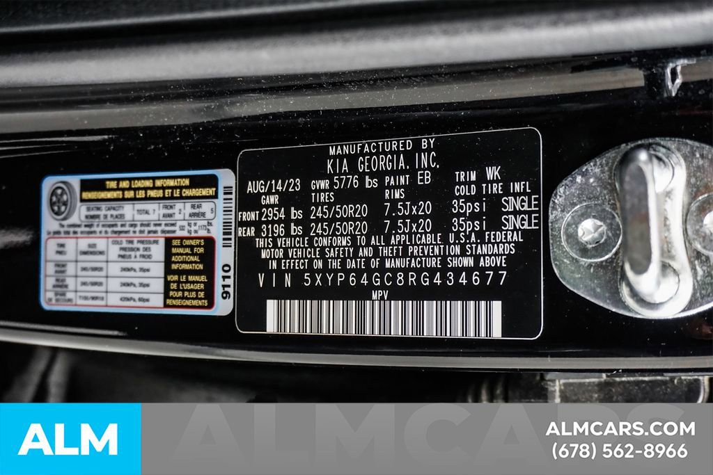 Used 2024 Kia Telluride S w/ S Sunroof Package FWD image 60