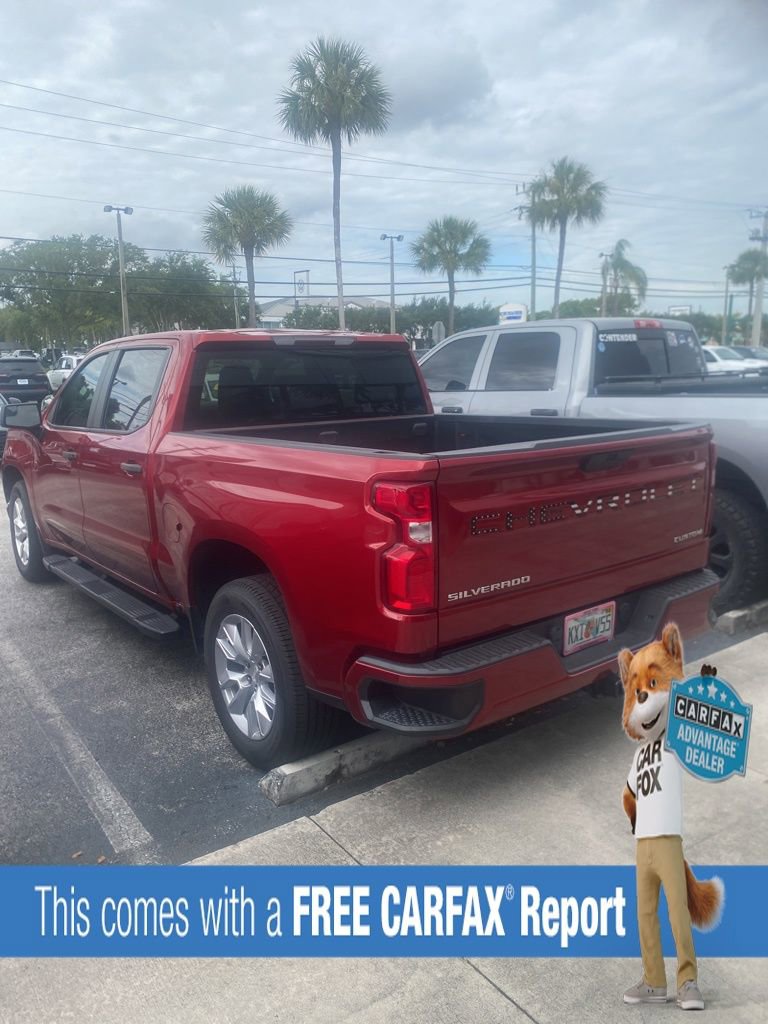 Used 2021 Chevrolet Silverado 1500 Custom w/ Safety Confidence Package RWD image 3