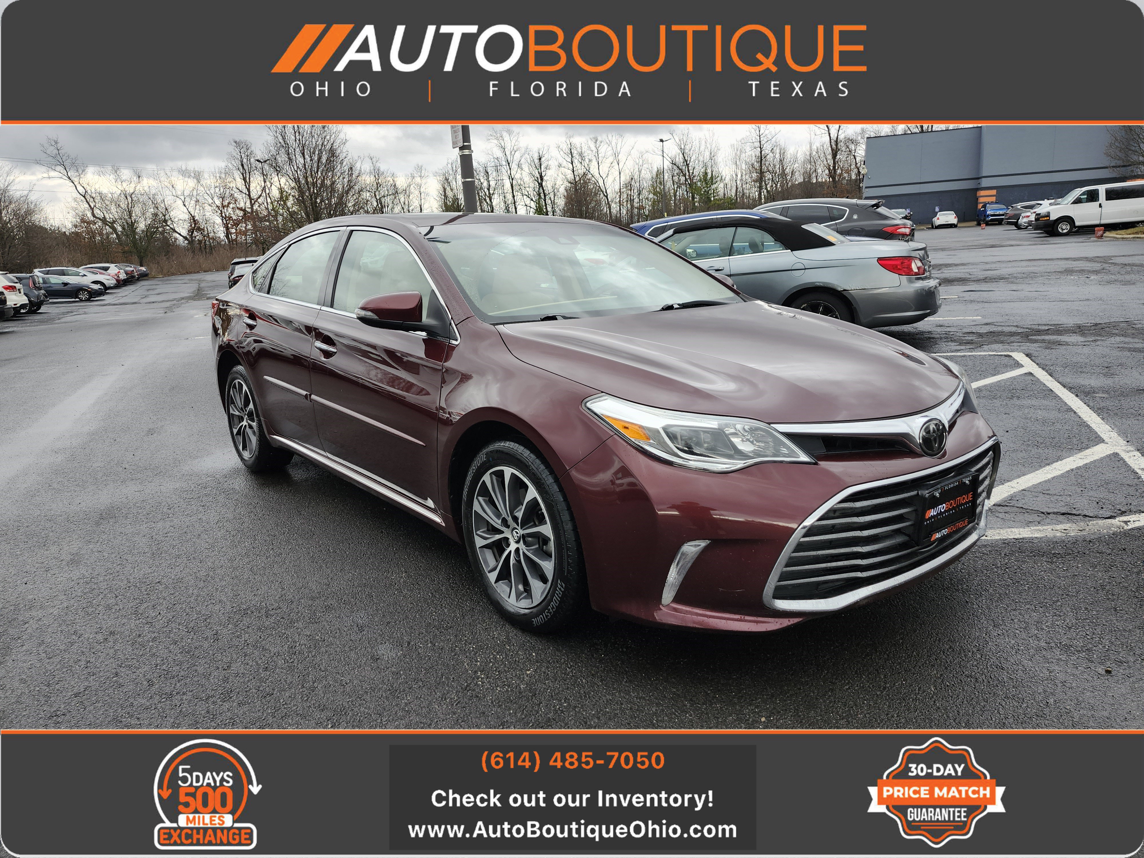 Used 2018 Toyota Avalon XLE Premium w/ Protection Package image 1