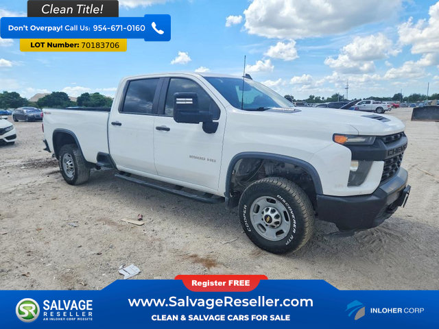 Used 2021 Chevrolet Silverado 2500 W/T w/ WT Convenience Package AWD/4WD image 5