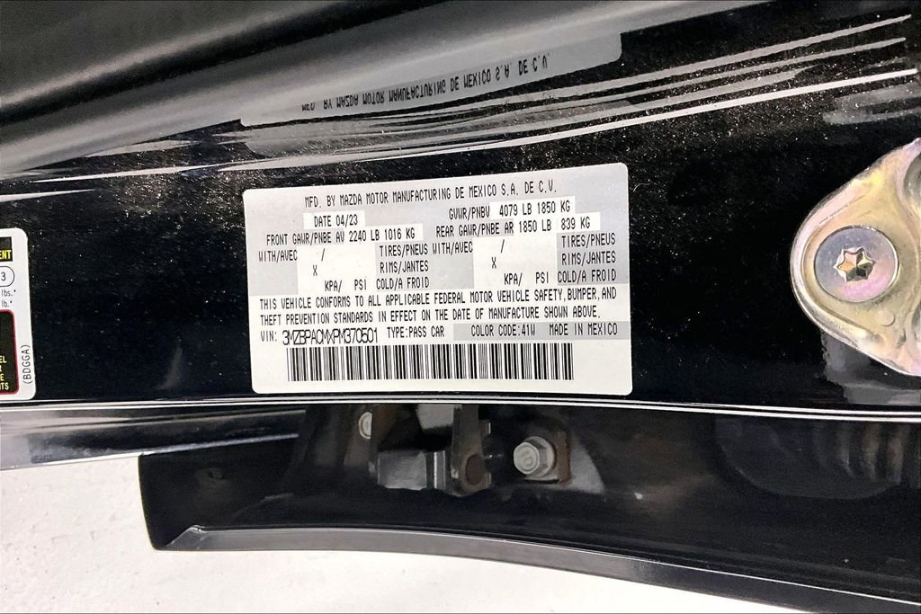 Used 2023 MAZDA MAZDA3 s image 41