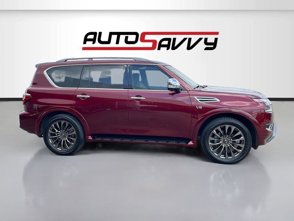 Used 2021 Nissan Armada Platinum w/ Captain's Chairs Package image 8