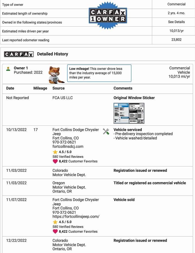 Used 2023 RAM ProMaster 2500 image 21