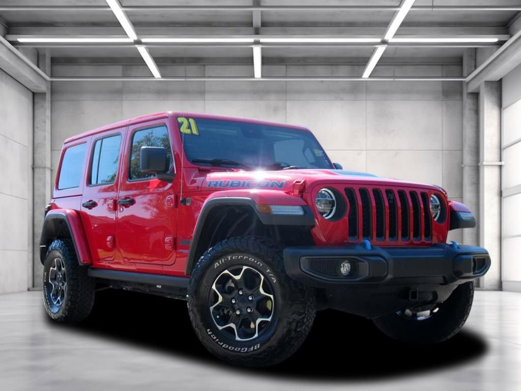 Used 2021 Jeep Wrangler Unlimited Rubicon 4xe w/ Cold Weather Group