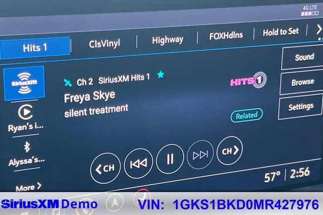 Used 2021 GMC Yukon SLT w/ Rear Media and Nav Package image 40