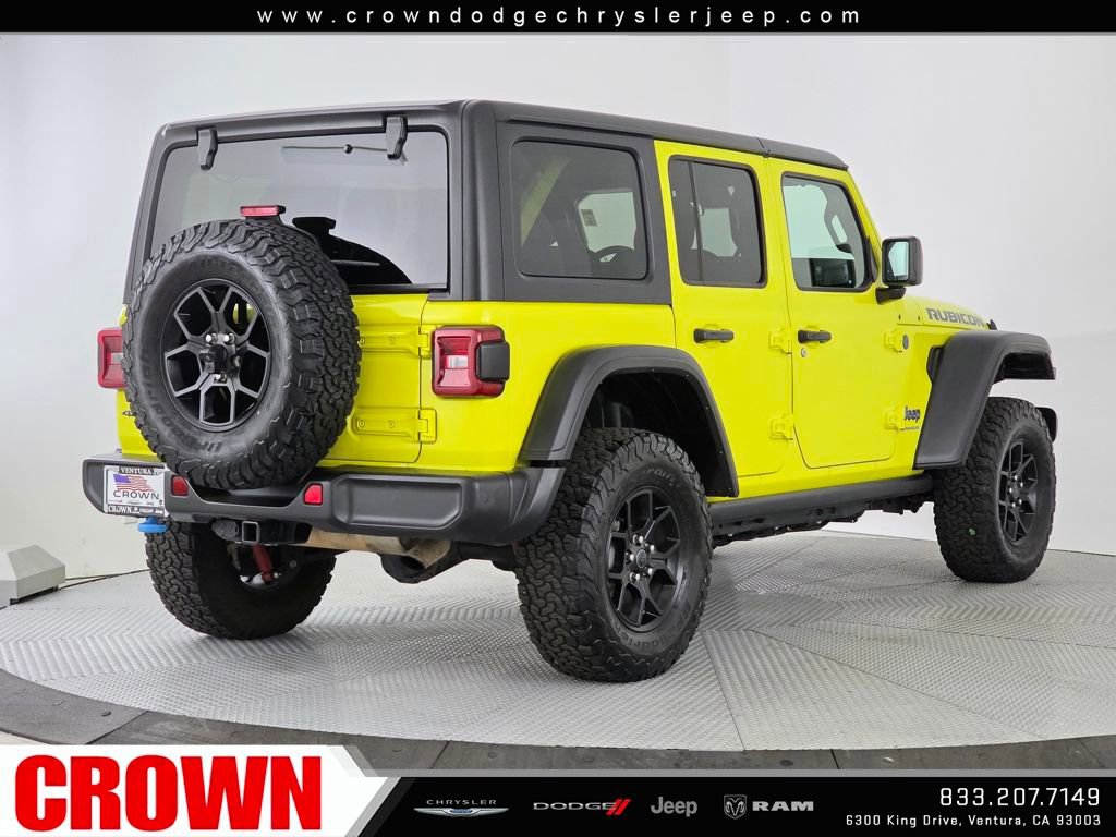 Used 2024 Jeep Wrangler Unlimited Rubicon 4xe image 7