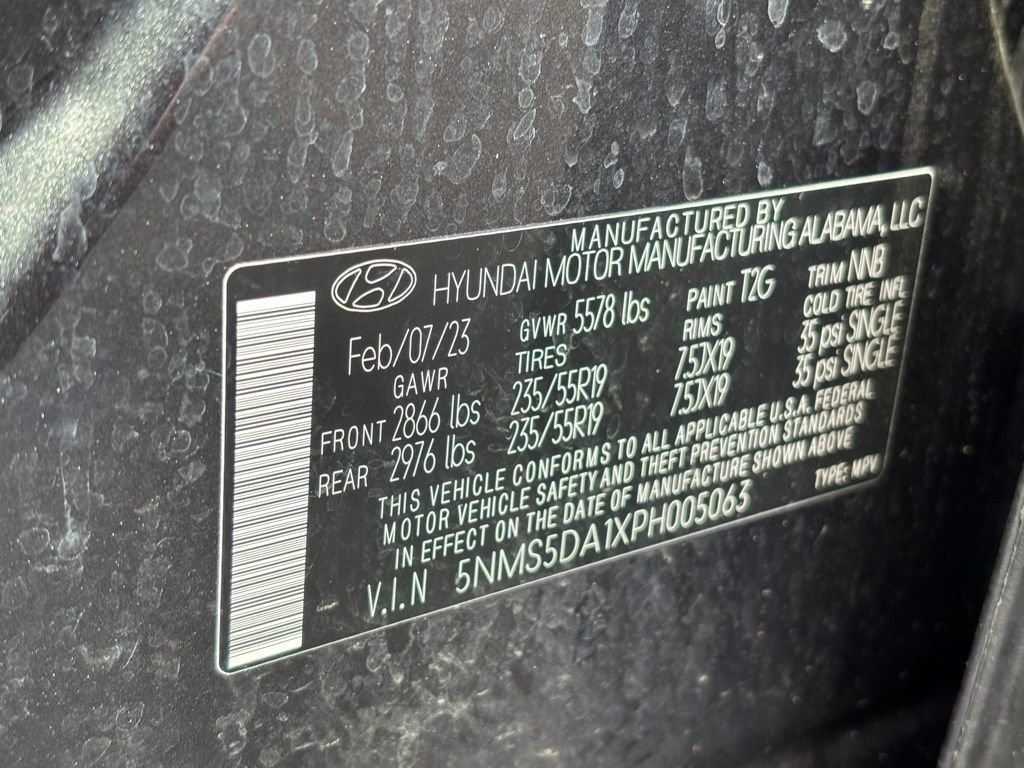 Used 2023 Hyundai Santa Fe Limited AWD/4WD image 20