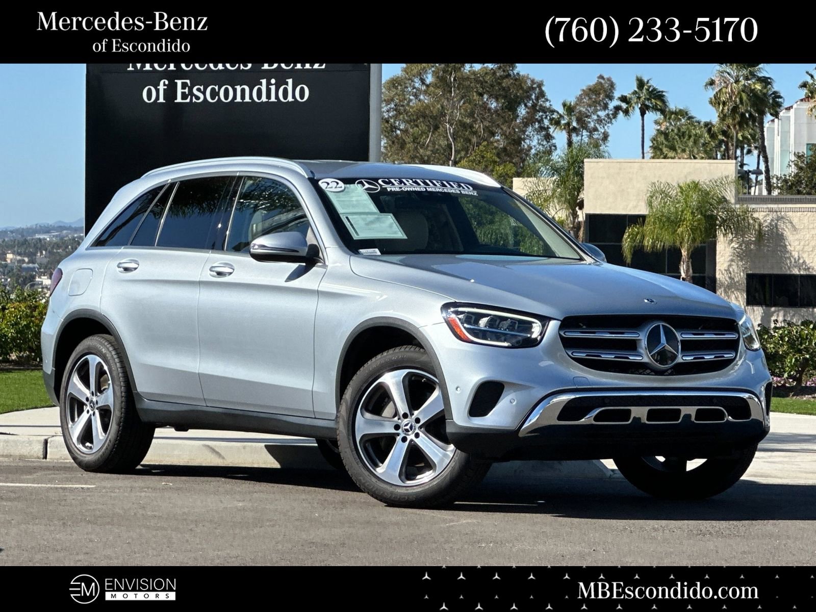 Certified 2022 Mercedes-Benz GLC 300 w/ Premium Package Lite image 1
