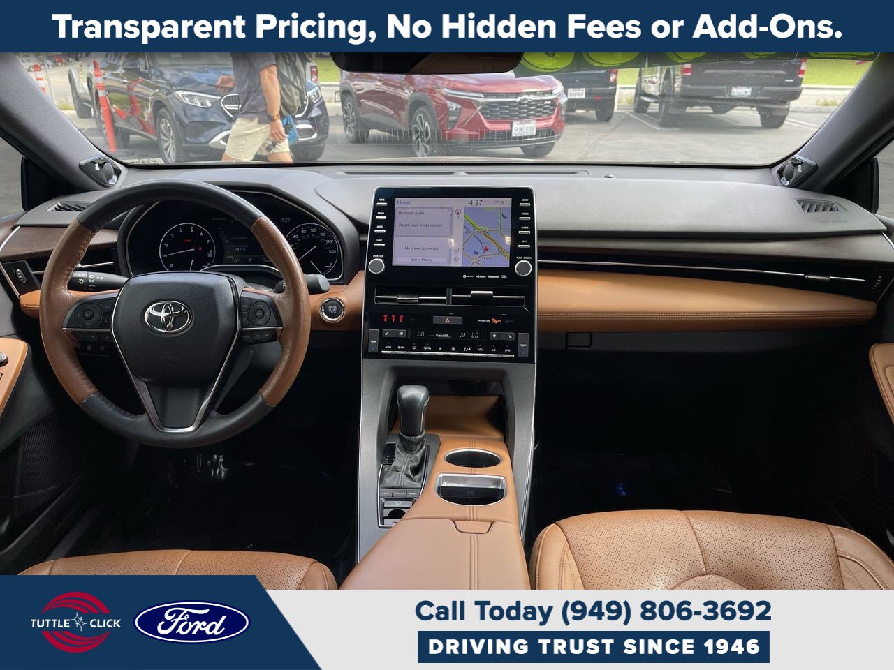 Used 2022 Toyota Avalon Limited w/ Advanced Safety Package FWD image 12