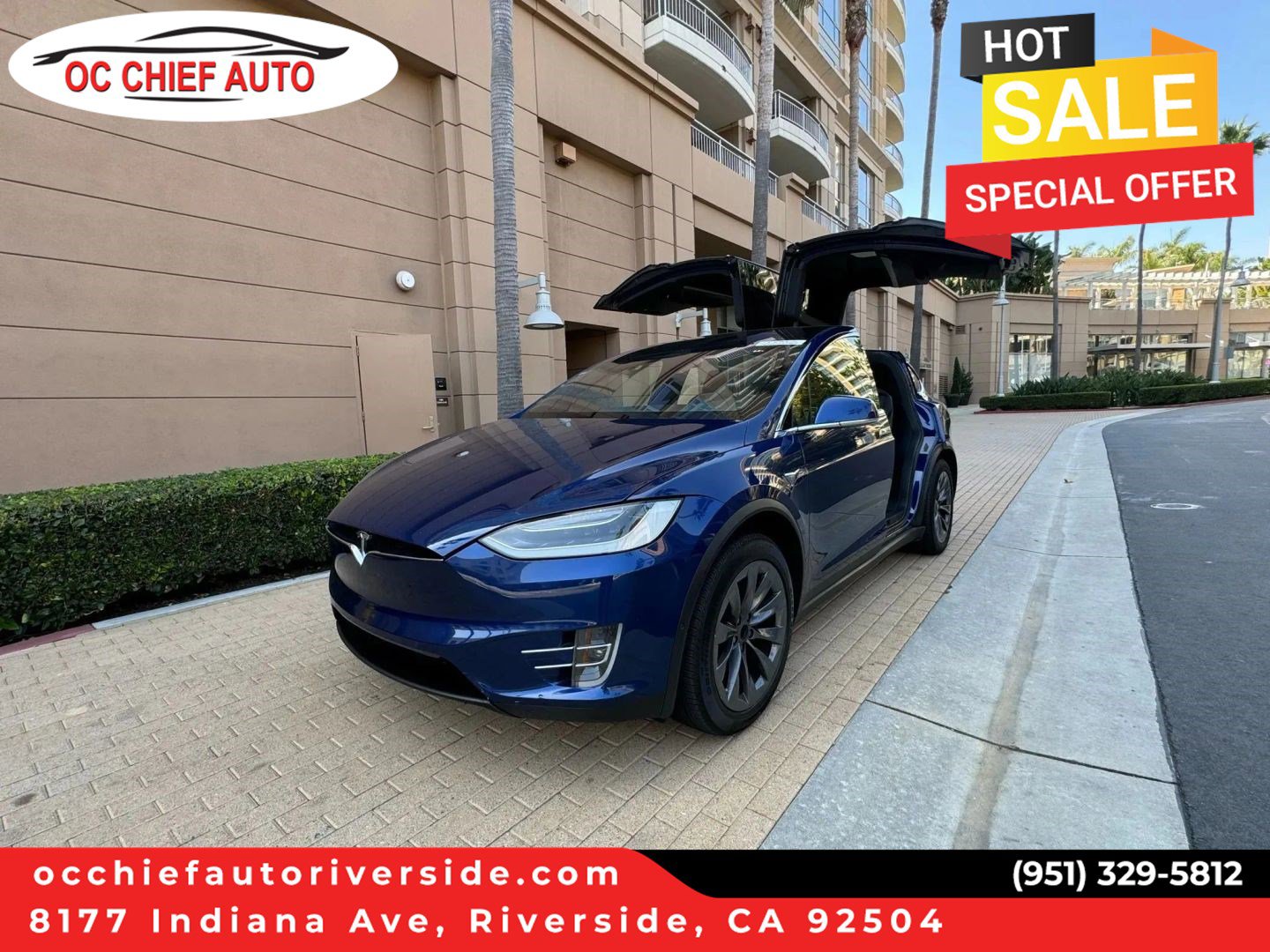 Used 2018 Tesla Model X 75D image 1