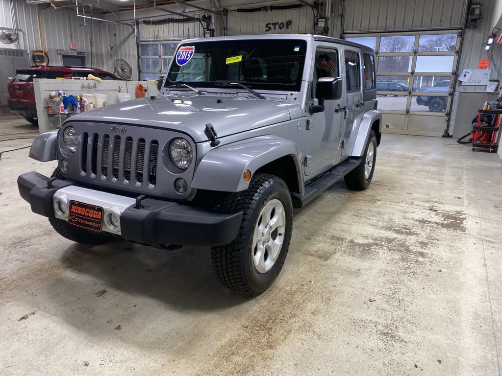 Used 2015 Jeep Wrangler Unlimited Sahara w/ Max Tow Package image 5