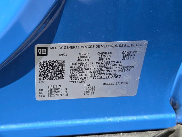 Used 2025 Chevrolet Equinox RS w/ Safety and Technology Package image 35