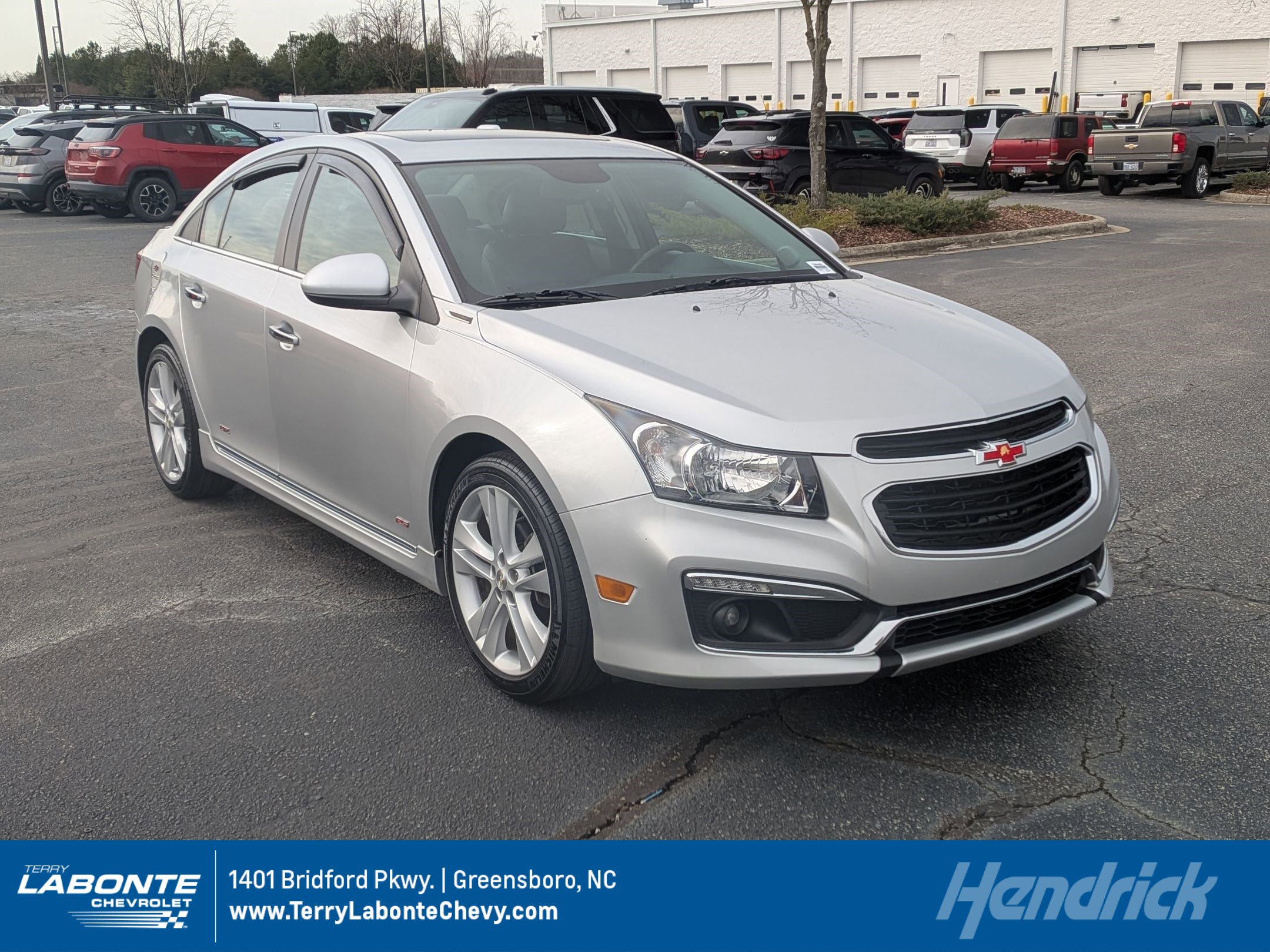 Used 2015 Chevrolet Cruze LTZ w/ Sun, Sound and Sport Package