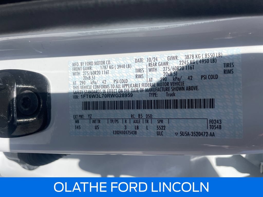 Certified 2024 Ford F150 Lightning Flash AWD/4WD image 20