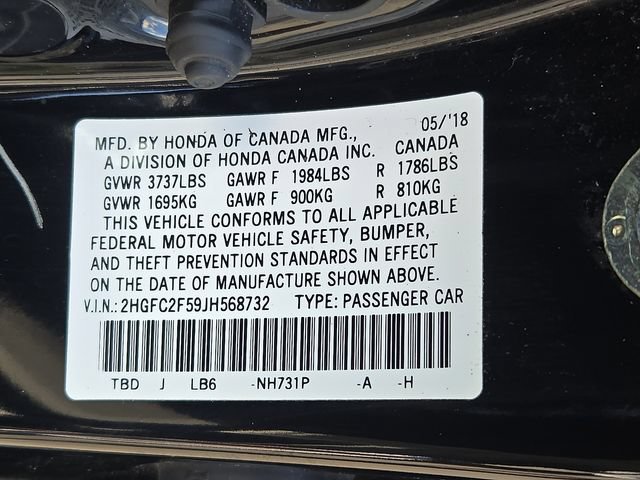 Used 2018 Honda Civic LX image 27