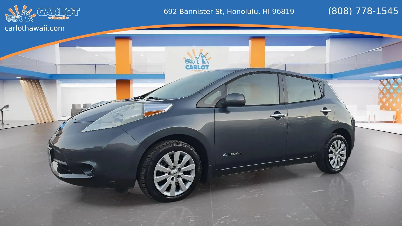 Used 2015 Nissan Leaf SL w/ Premium Package FWD image 7