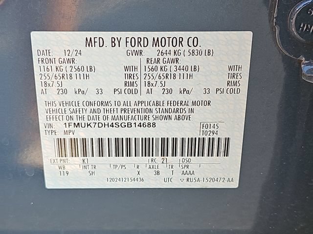 Certified 2025 Ford Explorer Active w/ Active Comfort Package RWD image 40