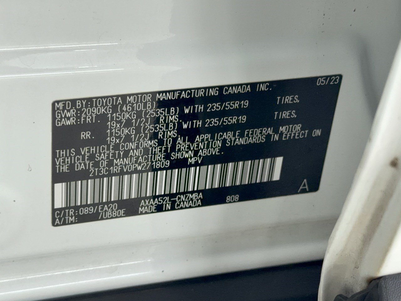Certified 2023 Toyota RAV4 XLE Premium FWD image 32
